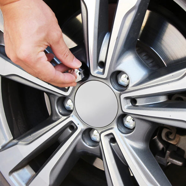 Cache écrou de roue chrome - 21mn