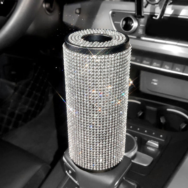 accessoires voiture boîte à mouchoirs blanc