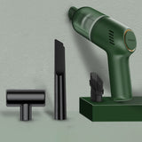 aspirateur de voiture vert