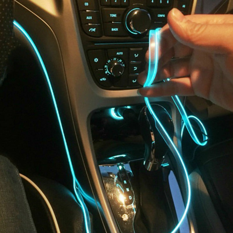 1 pièce Bande lumineuse LED voiture