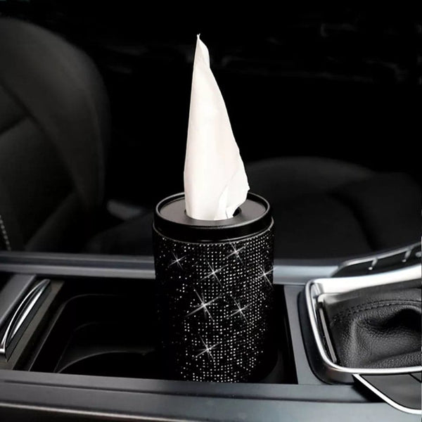 boîte à mouchoir voiture noir