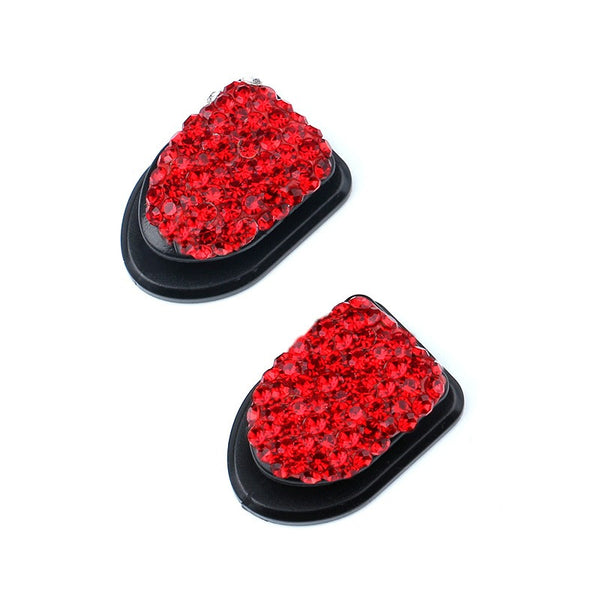 crochet voiture strass rouge
