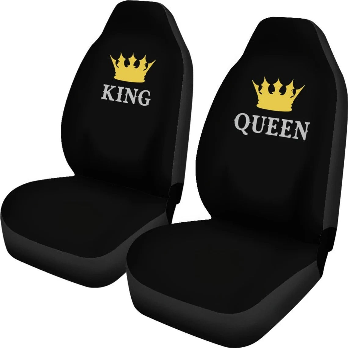 Housse De Siège Avant Voiture King & Queen – Innov Boutique