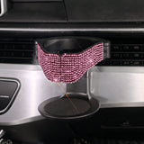 porte gobelet auto rose