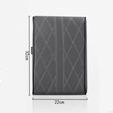 Dimensions du couvre-accoudoir voiture en cuir PU 32 x 22 cm, taille universelle pour accoudoir central