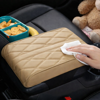 Couvre-accoudoir voiture facile à nettoyer après goûter d’enfant, protection idéale pour voiture familiale