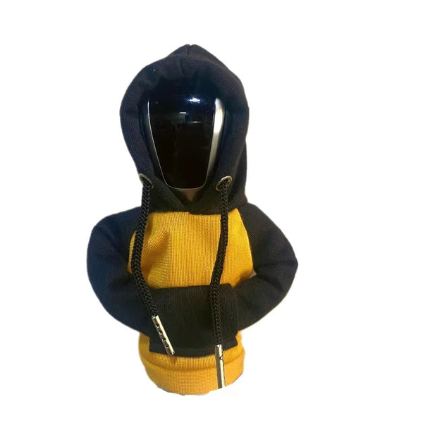 Hoodie Bicolore Noir et Jaune – Tuning pour Pommeau de Vitesse