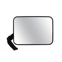 Miroir de surveillance bébé voiture rectangulaire avec sangle de fixation pour siège arrière