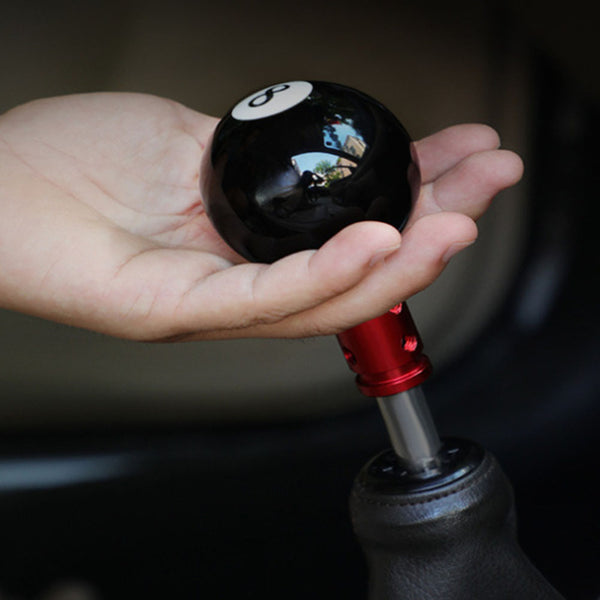 pommeau vitesse boule billard utilisation dans voiture