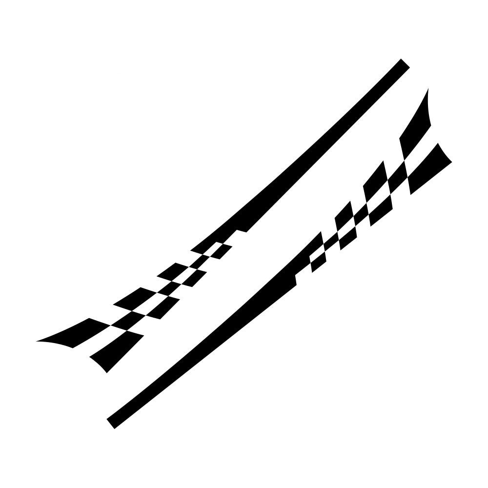 Stickers voiture COURSE Grand autocollant voiture Innov Boutique
