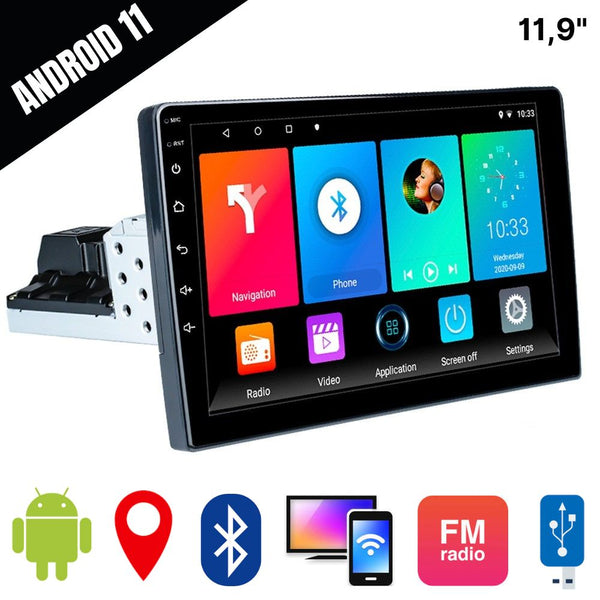 Autoradio REAKO 1 DIN Android 11 - Bluetooth & Navigation GPS – Innov  Boutique