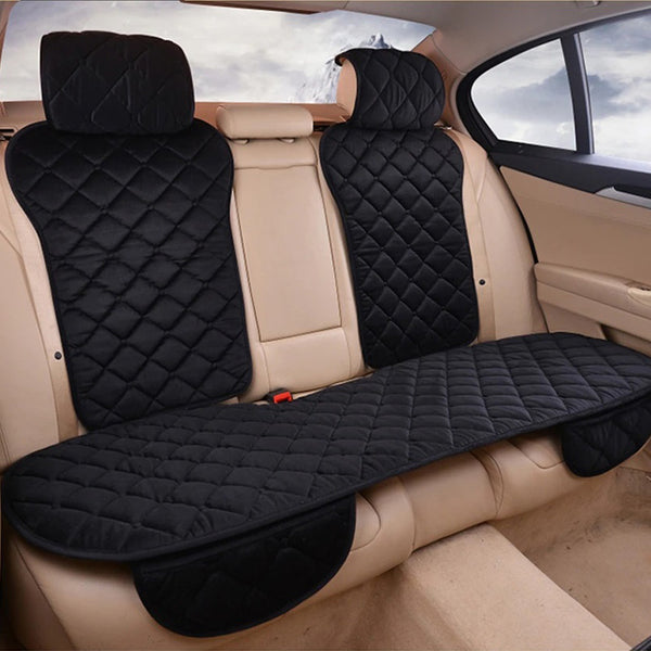couvre siège arrière pour voiture en tissu noir