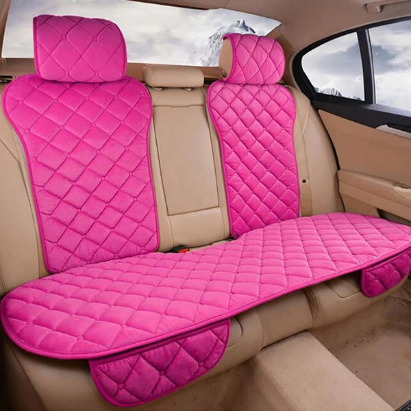 couvre-siège rose arrière pour voiture