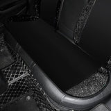 couvre-siège voiture arrière avec paillettes noir