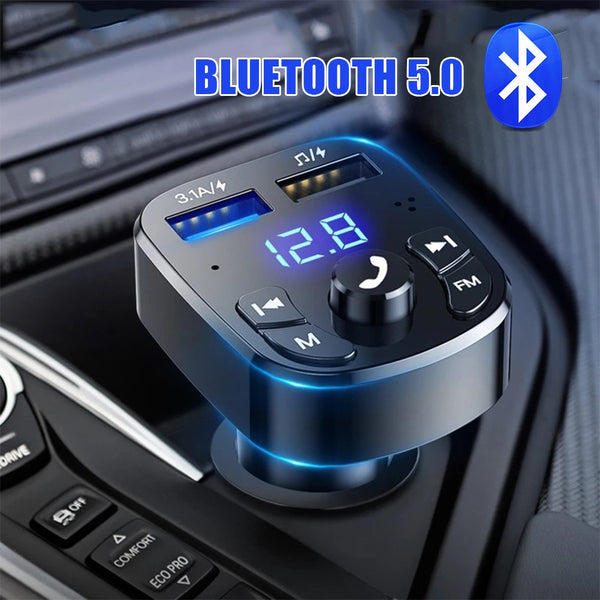 LENCENT - Transmetteur FM Bluetooth Kit main libre – Innov Boutique