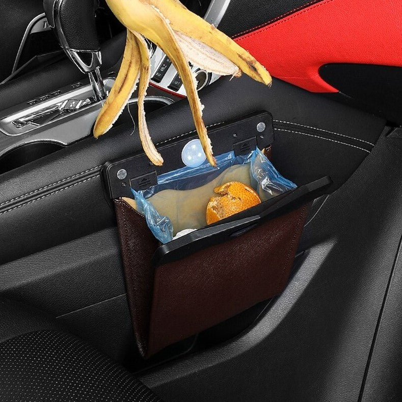 Poubelle De Voiture Poubelle Voiture Mini 50 Sacs Accessoire