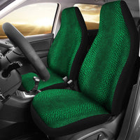 protège siège avant voiture écaille vert