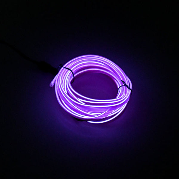 Bande Lumineuse LED Rose Intérieur Voiture USB Flexible Éclairage