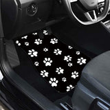 tapis auto côté conducteur motif pattes de chien