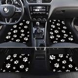 tapis de sol voiture pattes de chien avant et arrière